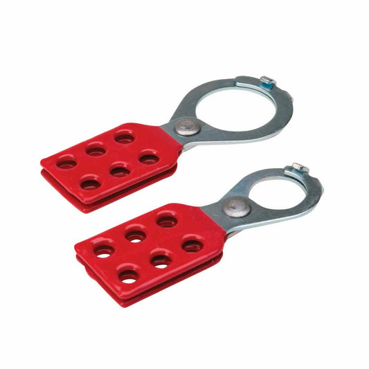 STEEL HASPS WITH TABS, 1" DIA