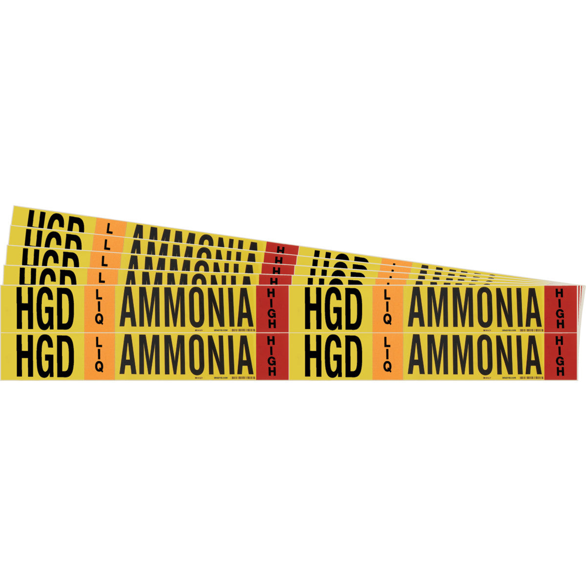 HGD LIQ AMMONIA PM 4 BK/OR/Red/YL PK