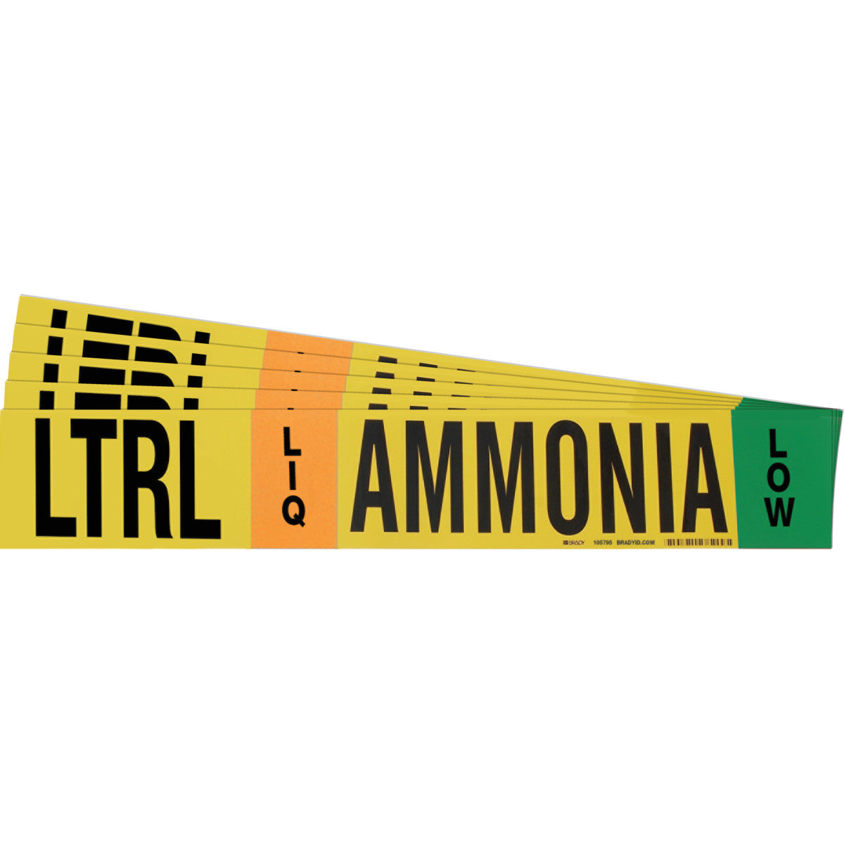 LTRL LIQ AMMONIA PM 1HV BK/GN/OR/YL PK