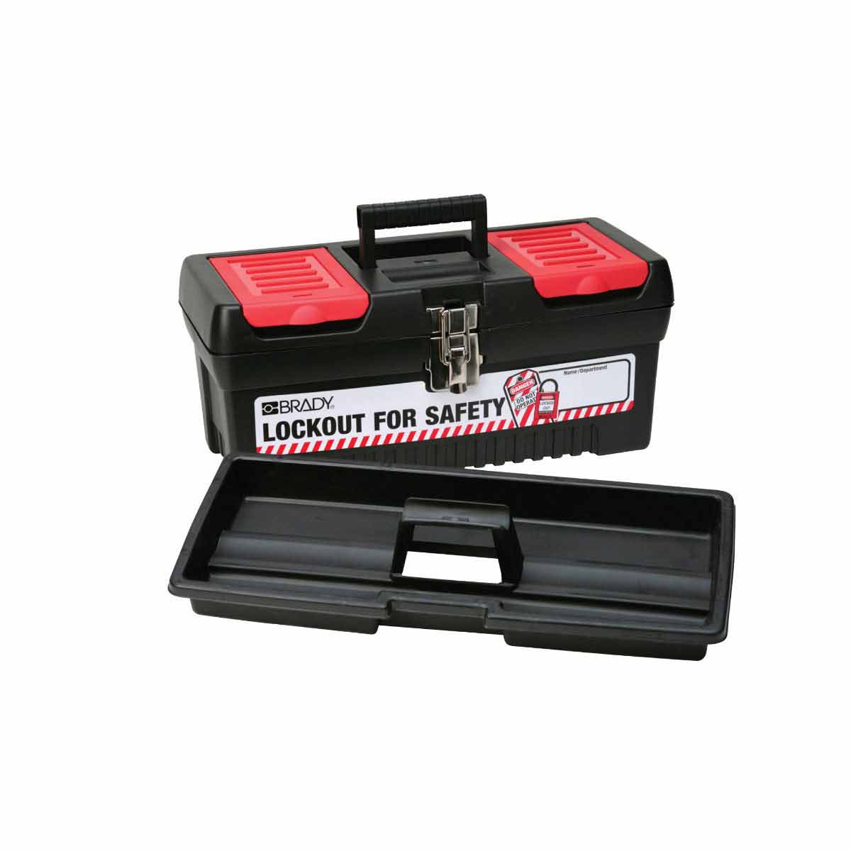 LOCKOUT FOR SAFETY TOOL BOX-MEDIUM