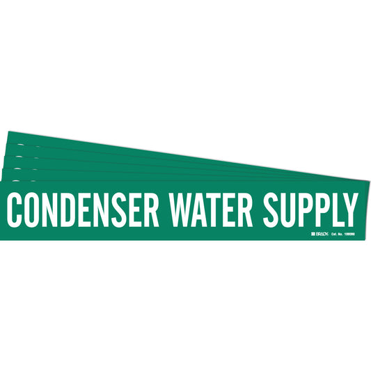 CONDENSER WATER Sup Pipe Mrks WT/GN PK