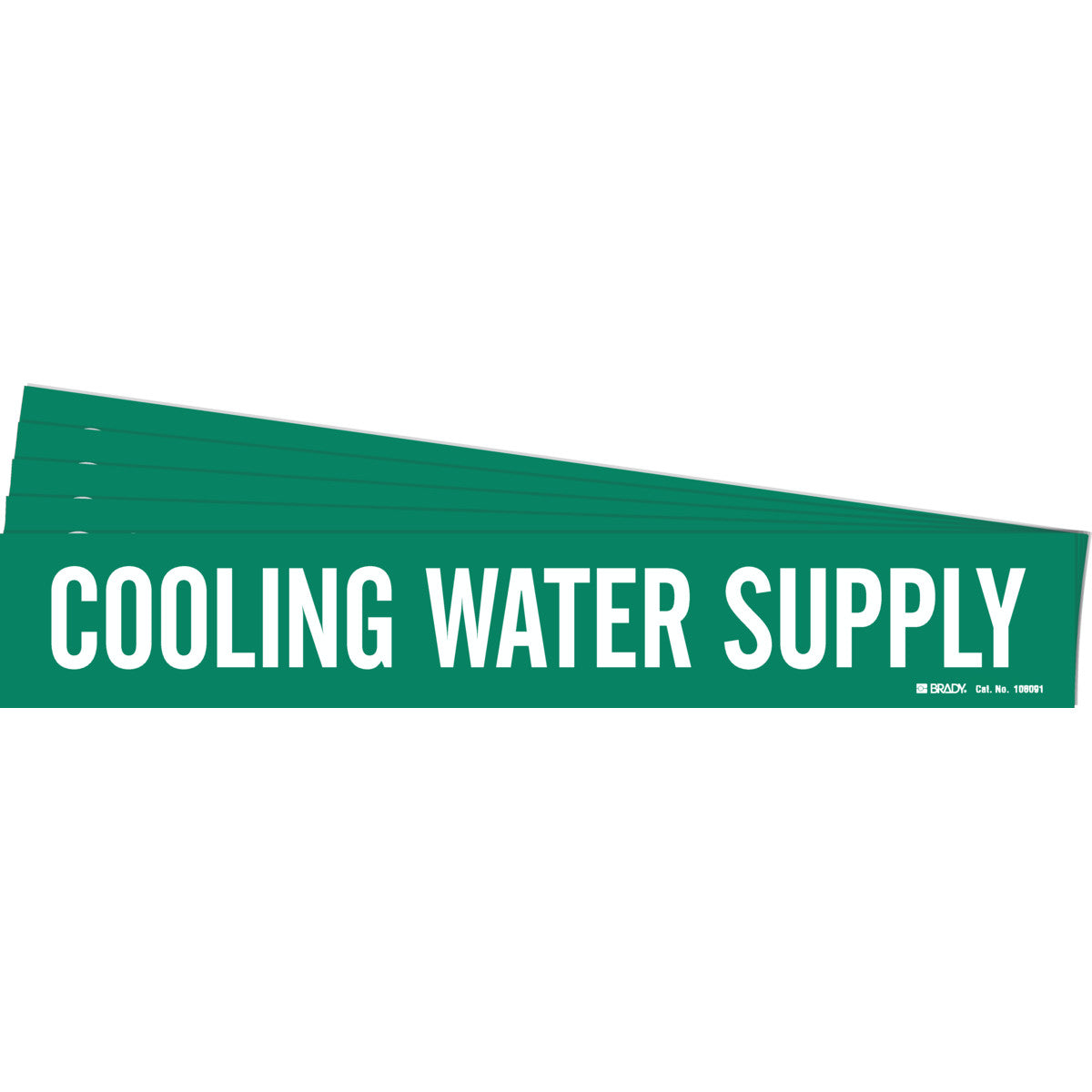 COOLING WATER Sup Pipe Mrks 1HV WT/GN PK