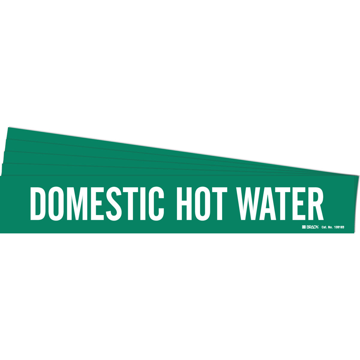 DOMESTIC HOT WATER Pipe Mrk 1HV WT/GN PK