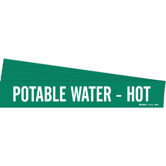 POTABLE WATER - HOT Pipe Mk 1HV WT/GN PK