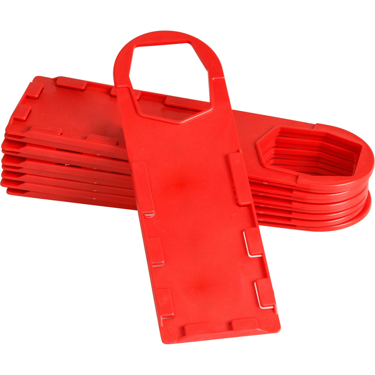 SCAFFTAG HOLDERS RED 10/BOX - BLANK