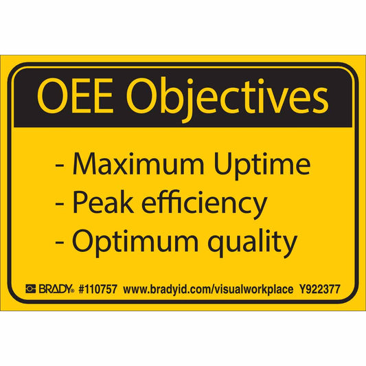 OPTIMUM QUALITY LABEL3.5X5 BLK/YEL 10/PK