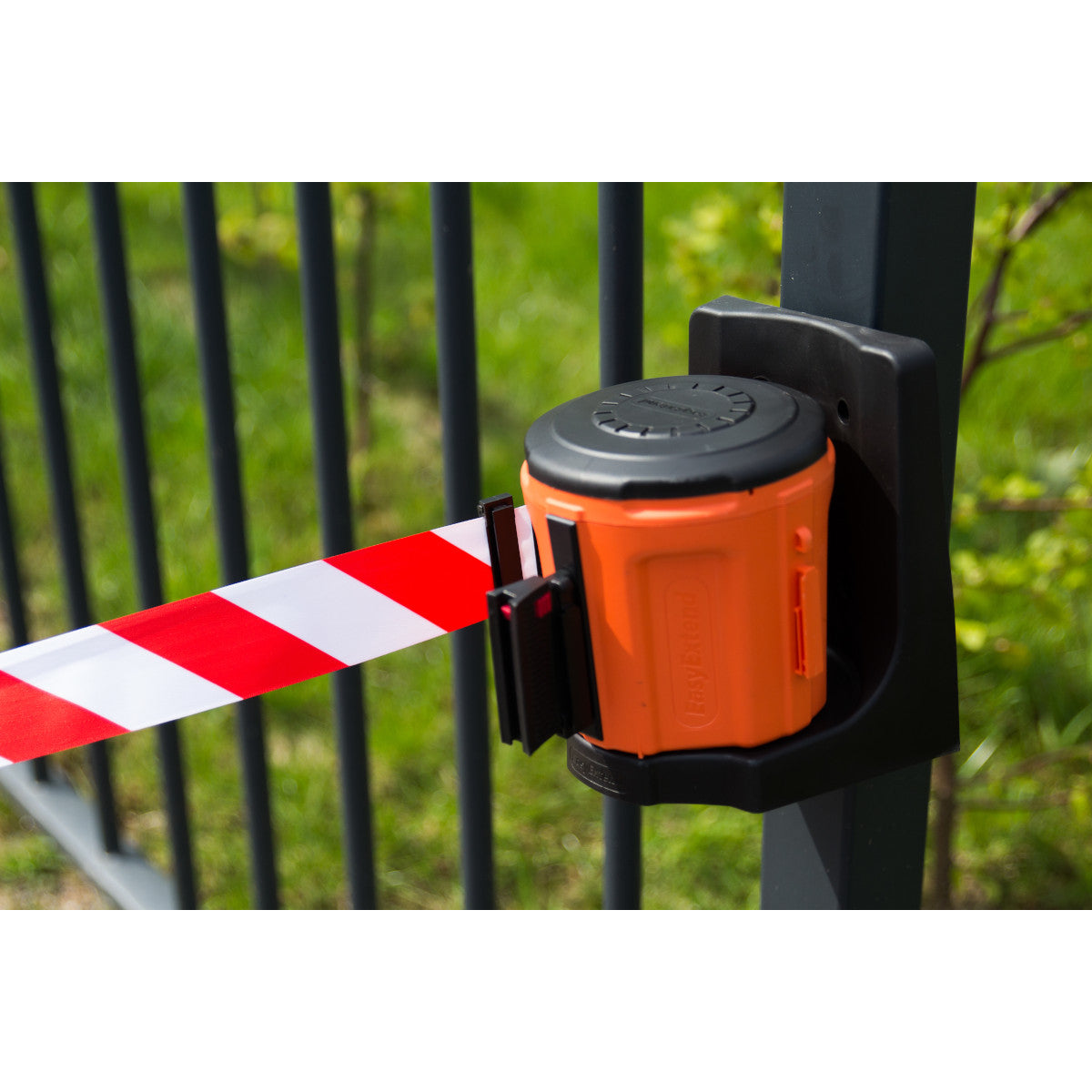 Barrier Belt Stanchion 32ft Yellow/Black