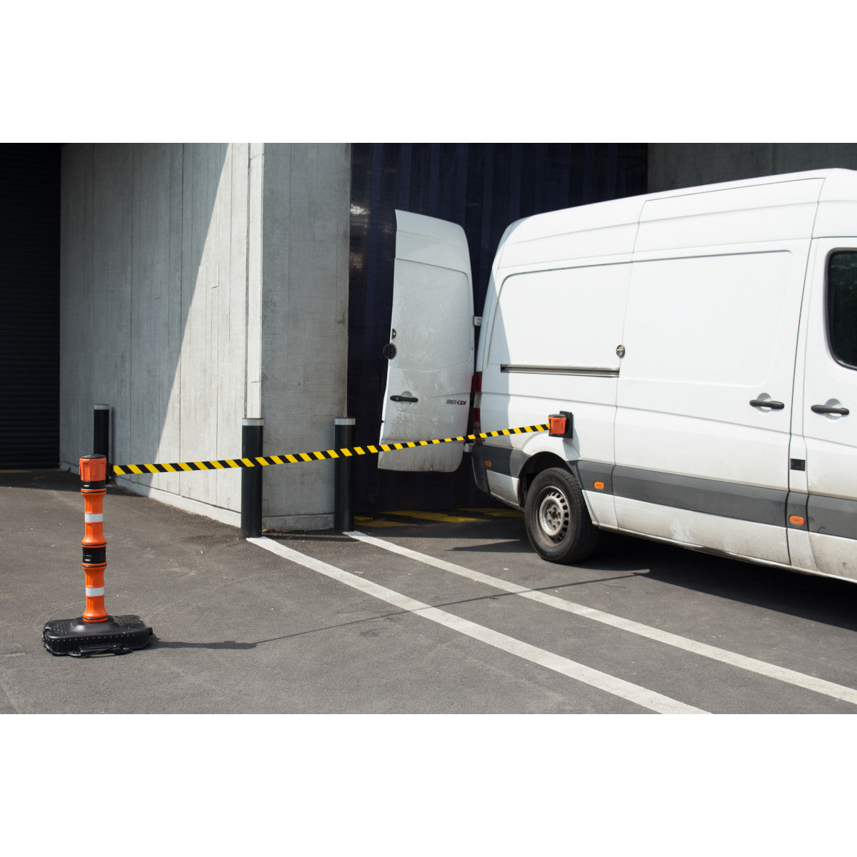 Retractable Barrier Screw-on Bracket