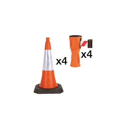 Barrier 4 HEAD RD/WT BELT 4 CONE 4 ADT