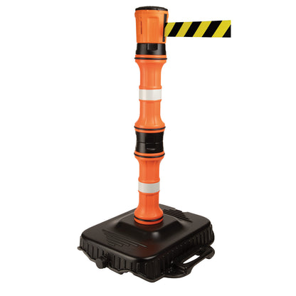 Barrier 1 HEAD BK/WT BELT 1 POST