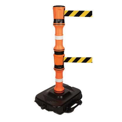 Barrier 2 HEAD BK/WT BELT 1 POST