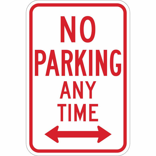 12X18 RED/WHT TRAFFIC SIGN