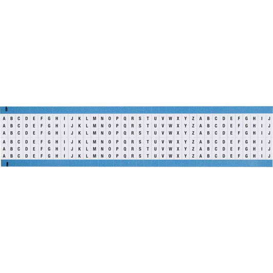 Wire Mrkr .75inH x .25inW, A-Z plus A-J