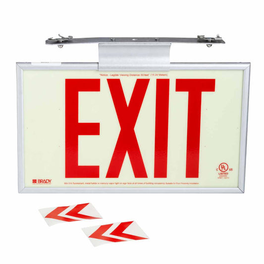 50FT EXIT SIGN DOUBLE FACE TBAR MNT