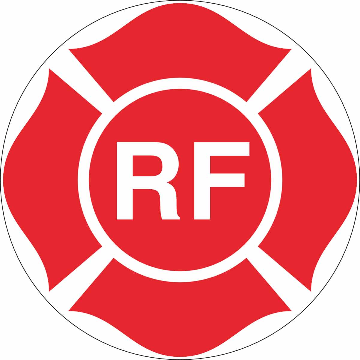 FL TRUSS MARKING PS LABEL "RF" ENG