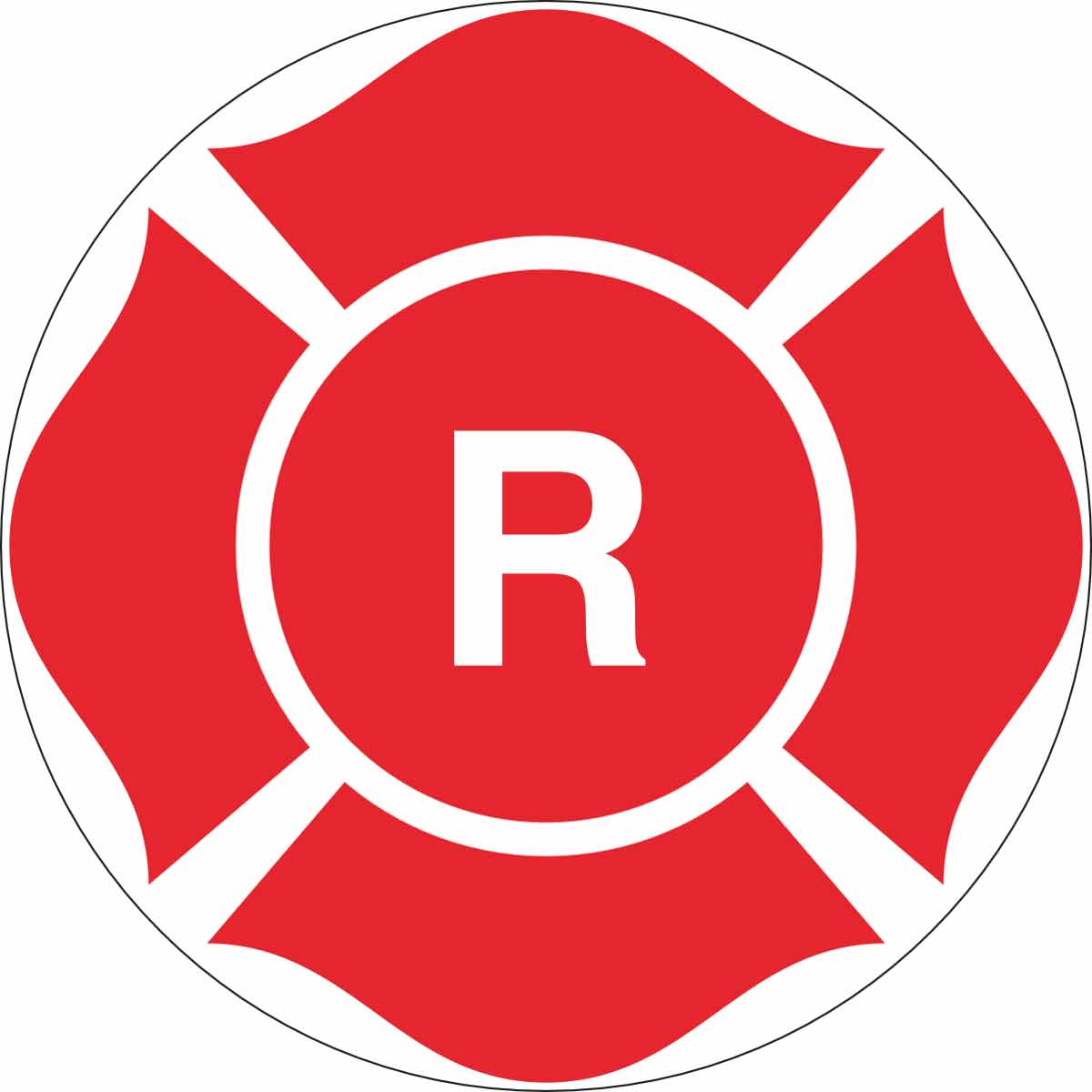 FL TRUSS MARKING PS SIGN "R" ENG