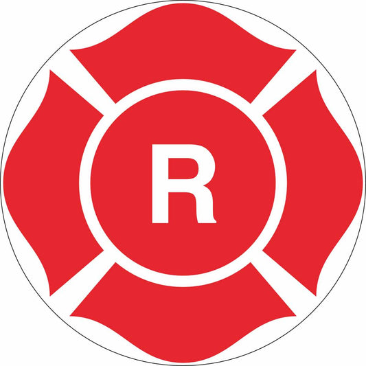 FL TRUSS MARKING PS SIGN "R" ENG