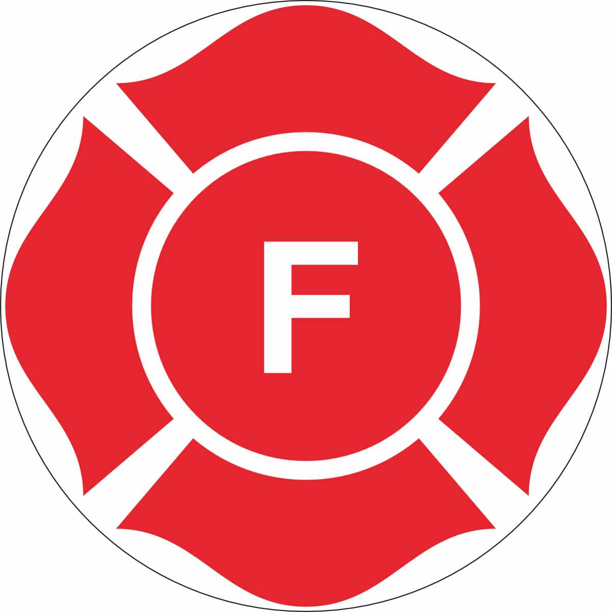 FL TRUSS MARKING PS SIGN "F" ENG