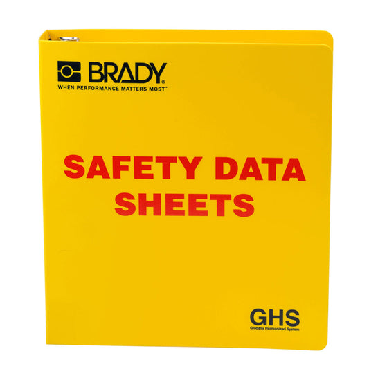 GHS-1.5"SDS BINDER, ENGLISH