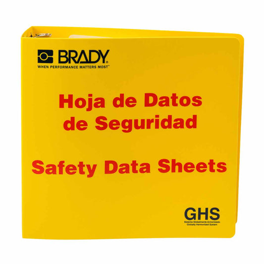 GHS-3"SDS BINDER, SPANISH