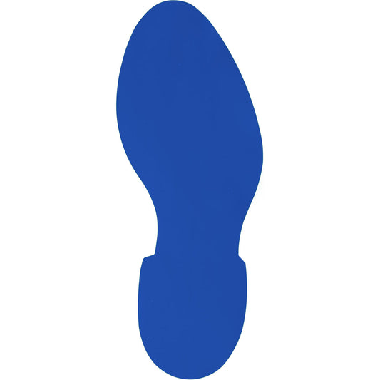 B7569 FOOTPRINT 12" BLUE RIGHT FOOT 1/PK