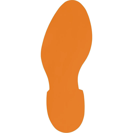 B7569 FOOTPRINT 12" ORANGE LEFT FOOT