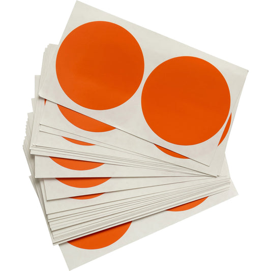 B7569 AISLE MARKING DOT 3" ORANGE 500/PK