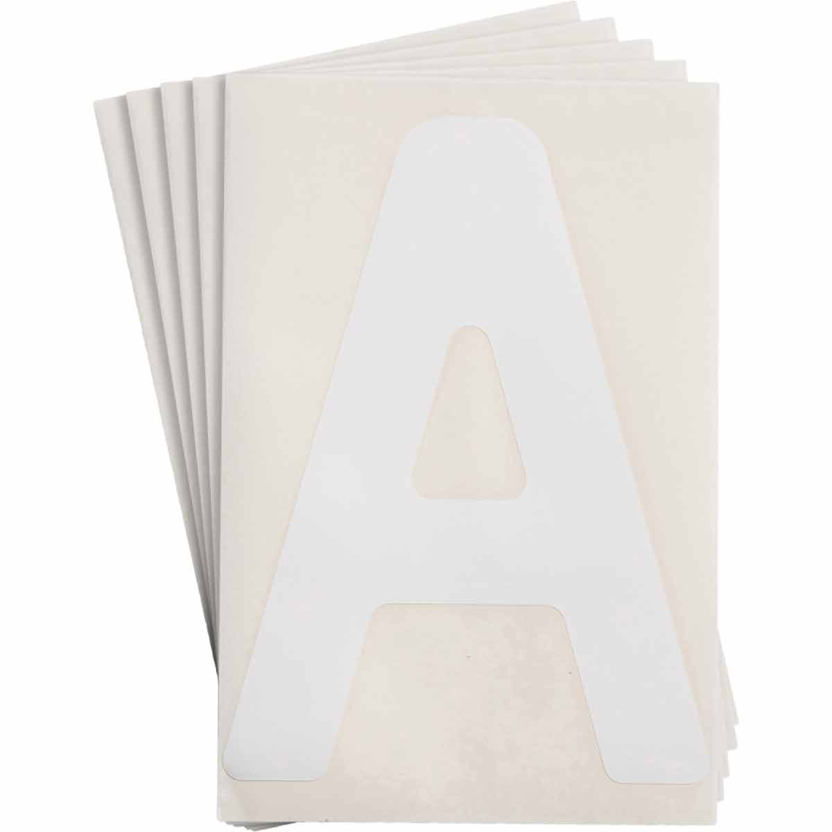 8 in Polyester N&L White A 20/PK