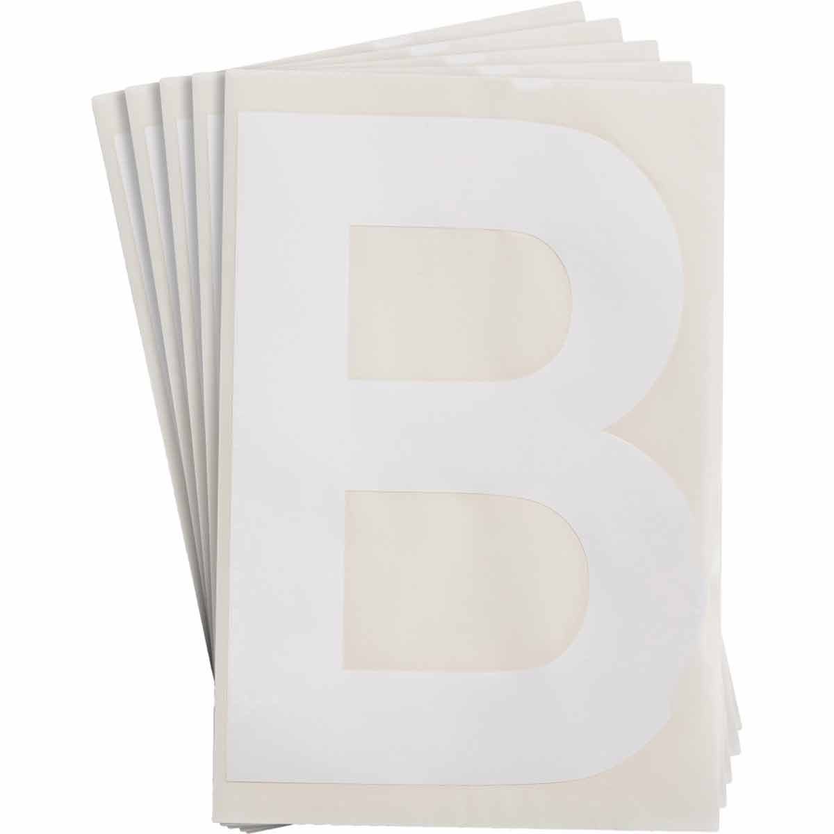 8 in Polyester N&L White B 20/PK