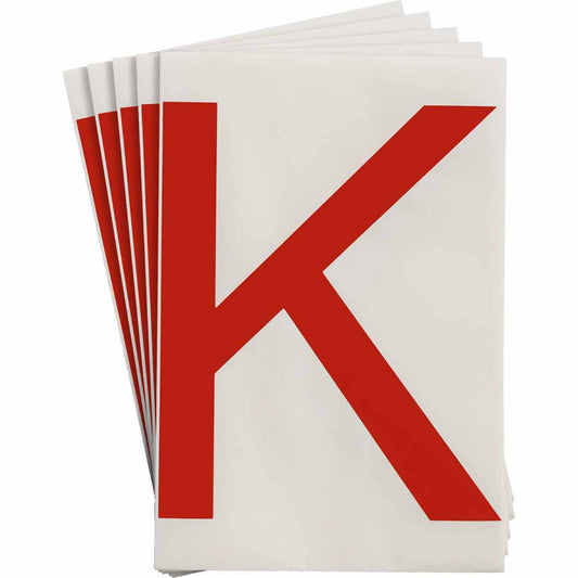 8 in Polyester N&L Red K 20/PK