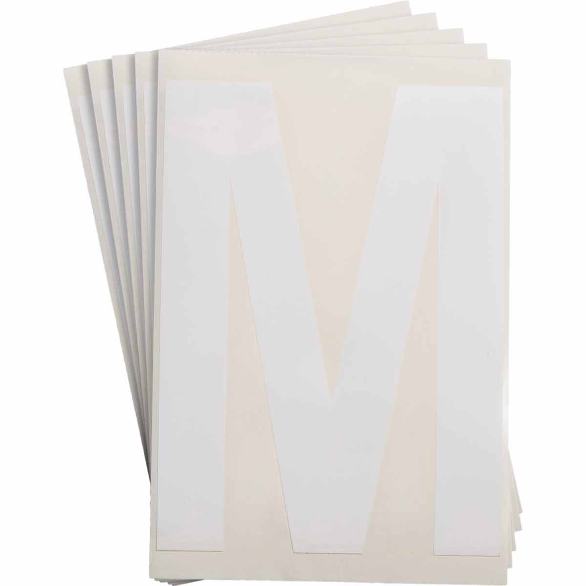 8 in Polyester N&L White M 20/PK