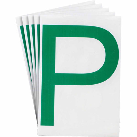 8 in Polyester N&L Green P 20/PK