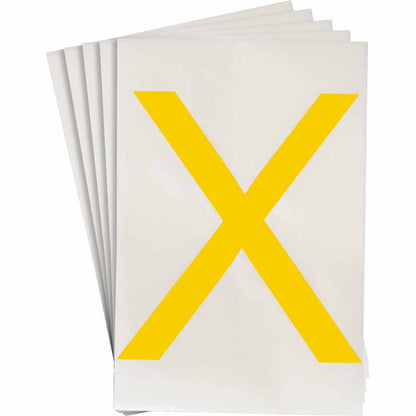 8 in Polyester N&L Yellow X 20/PK