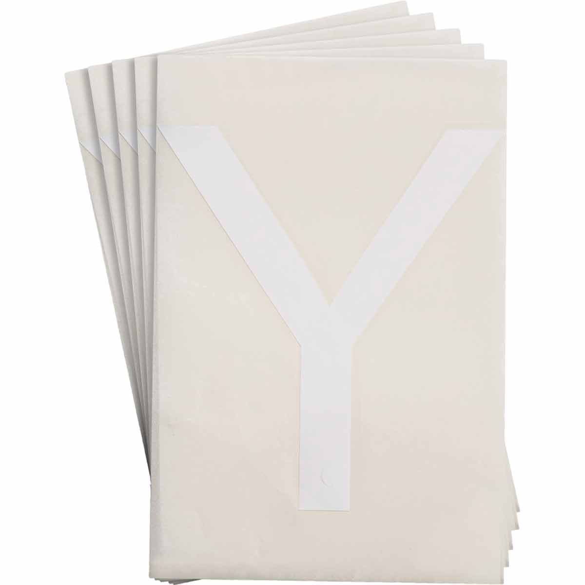 8 in Polyester N&L White Y 20/PK