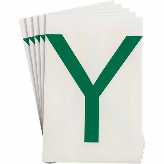 8 in Polyester N&L Green Y 20/PK