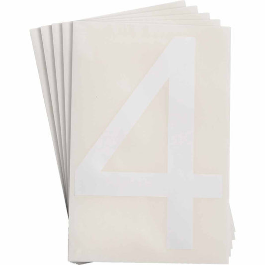 8 in Polyester N&L White 4 20/PK