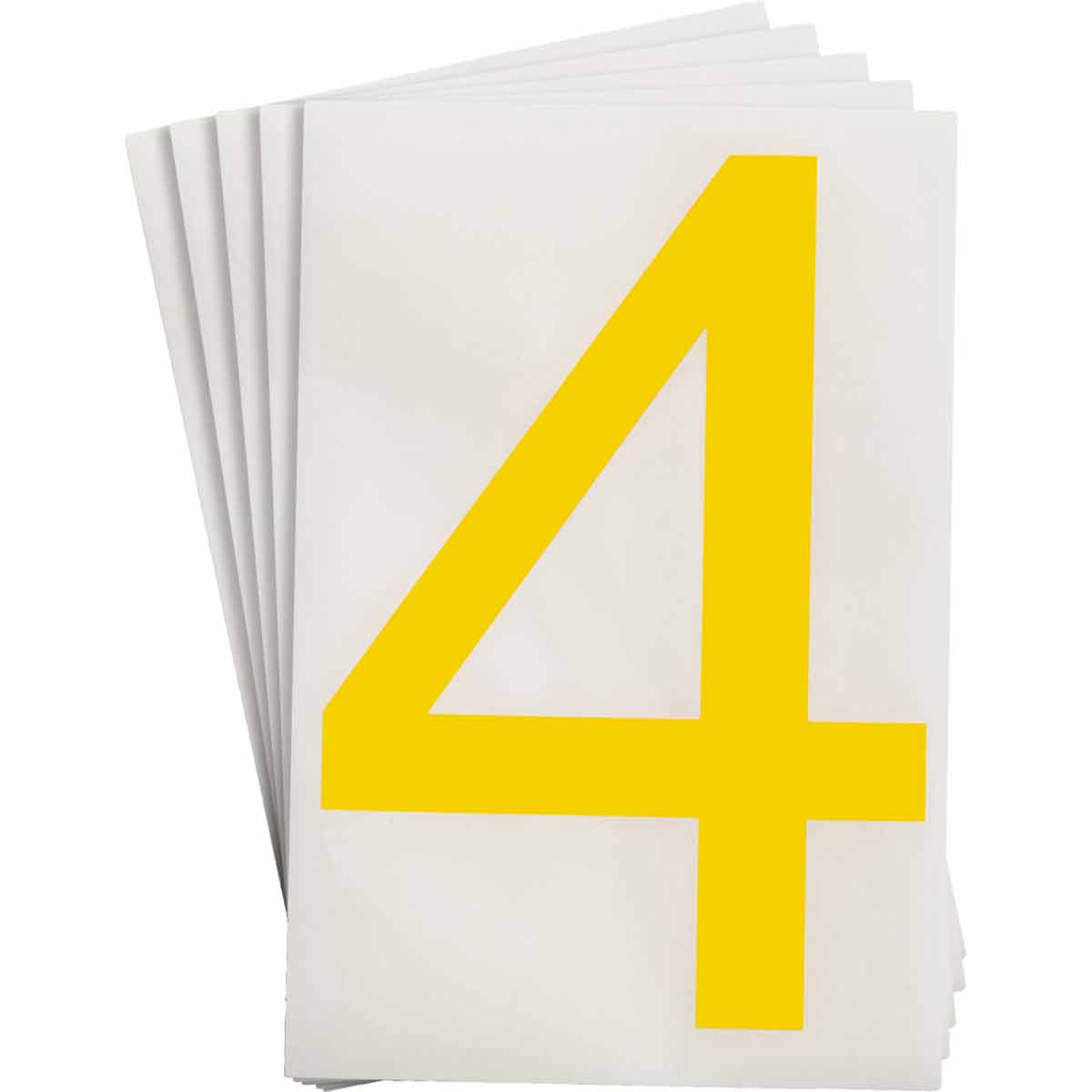 8 in Polyester N&L Yellow 4 20/PK