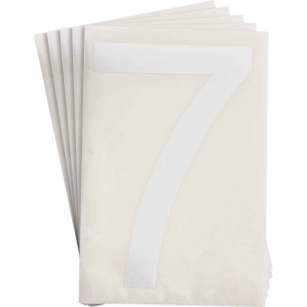 8 in Polyester N&L White 7 20/PK