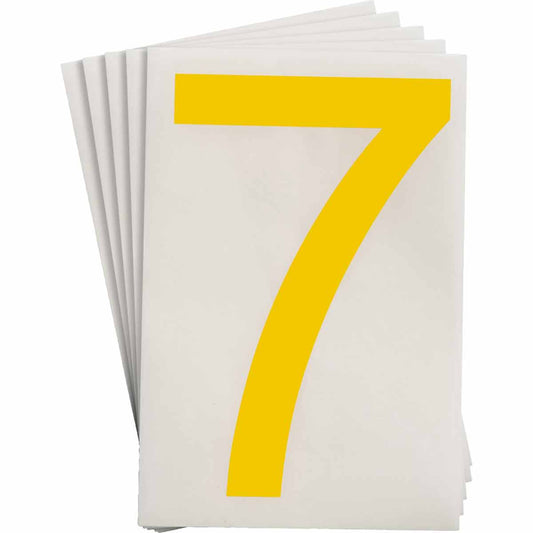 8 in Polyester N&L Yellow 7 20/PK