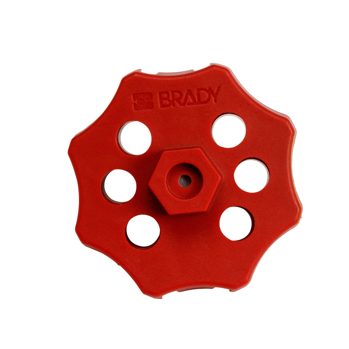 DBL HEX RED SPIN LOCKOUT W/O CABLE