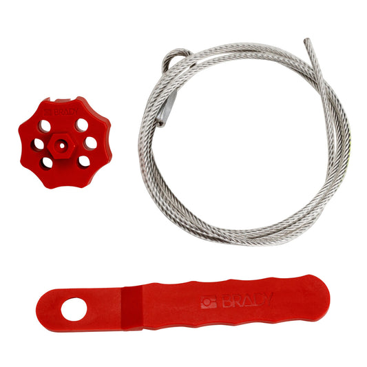 EXTRA SECURE RED SPIN LOCKOUT SYSTEM