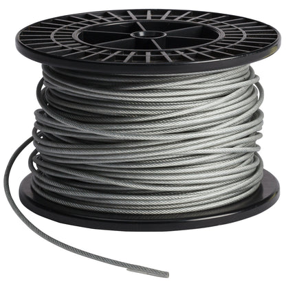 PVC COATED STEEL CABLE 164FT SPOOL