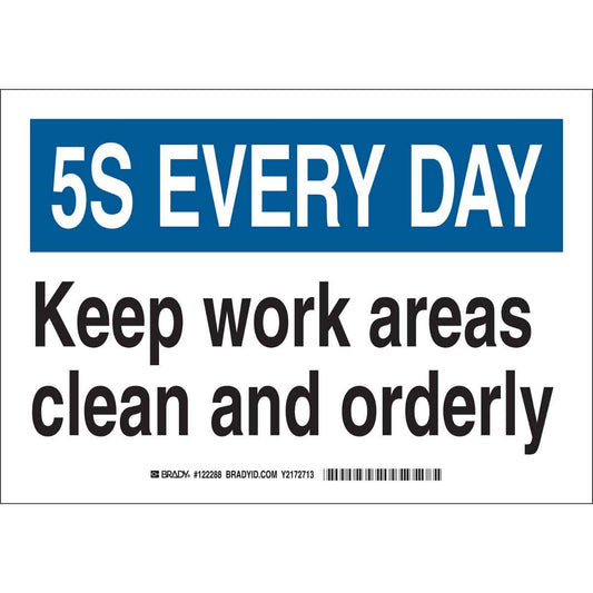 B401 10X14 BLUE/WT/BLK 5-S EVERY DAY