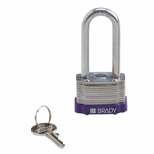 Steel Padlock 2 in Steel Shackle KD PL