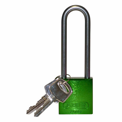 Alum Padlock 3" Alum Shackle KD GN