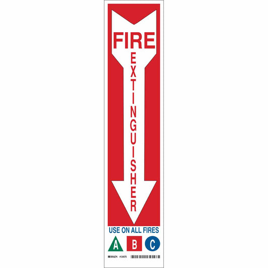 B302 18X4 BLU/GRN/RED/WHT FIRE EXTINGUIS
