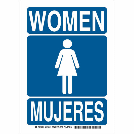 B401 10X7 WHT/BLU BILING/WOMEN MUJERES