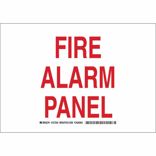 B401 10X14 RED/WHT FIRE ALARM PANEL