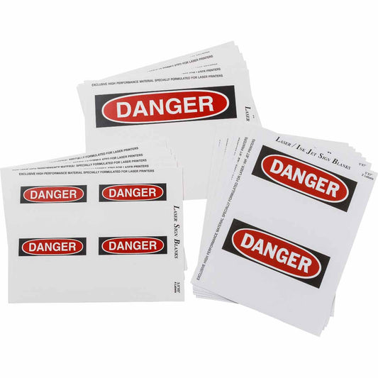 SIGN OSHA DANGER VARIETY PACK
