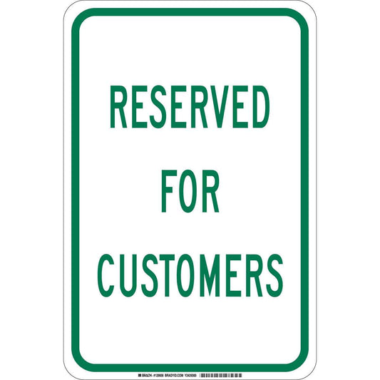 B959 SIGN 18 X 12 RESERVED FOR CUST.